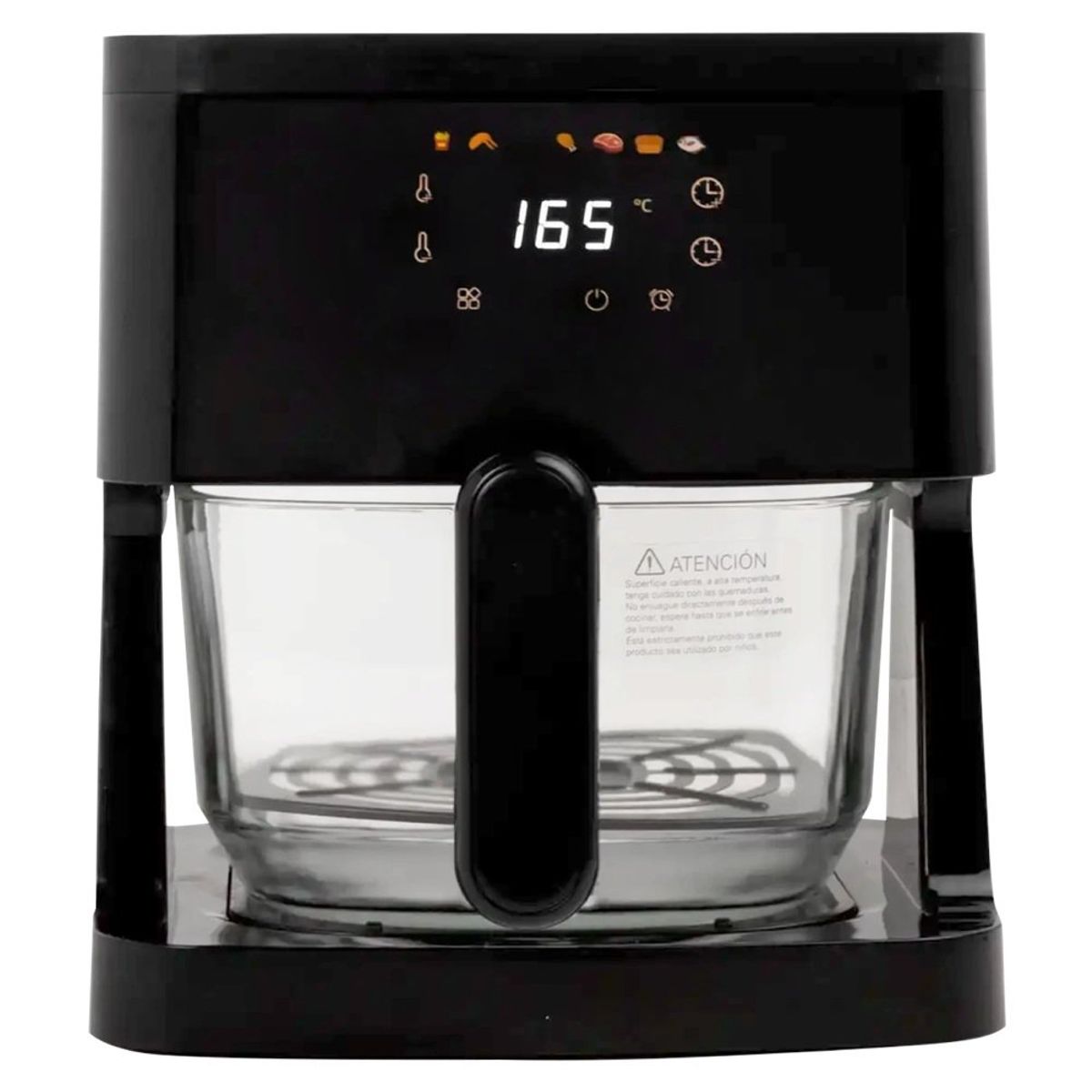 OPTIONS INTIMATE - Freidora de Aire Cesta de Vidrio Templado de 4.5 Litros Option