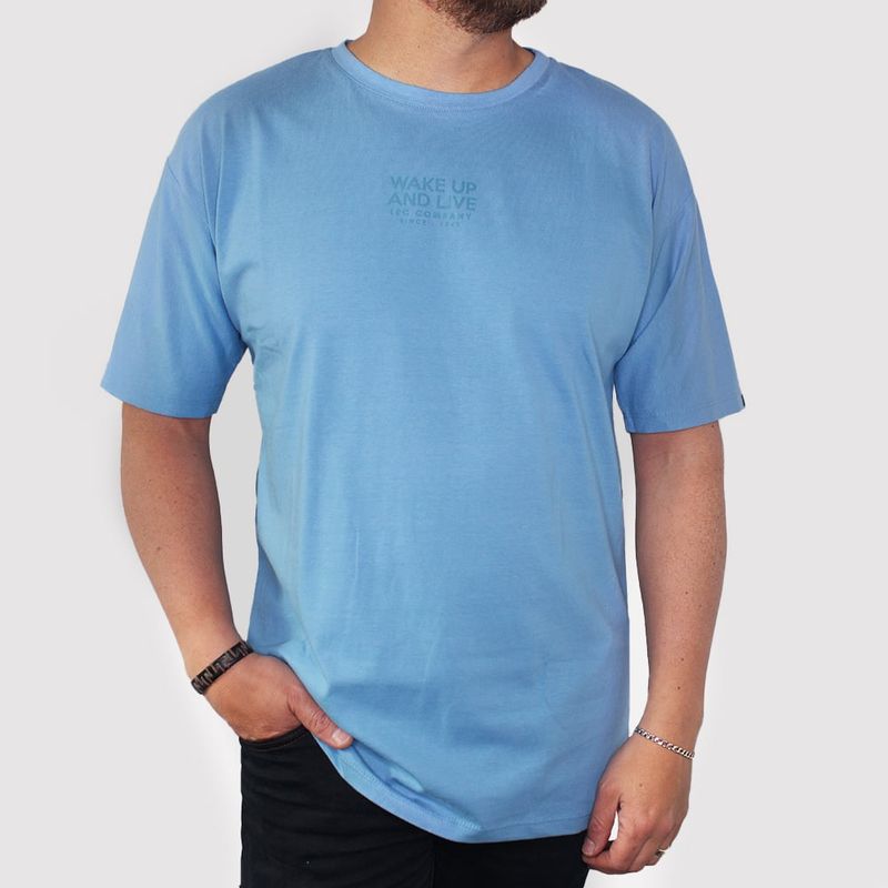LEC LEE - Camiseta Unicolor Hombre Lec Lee Verde