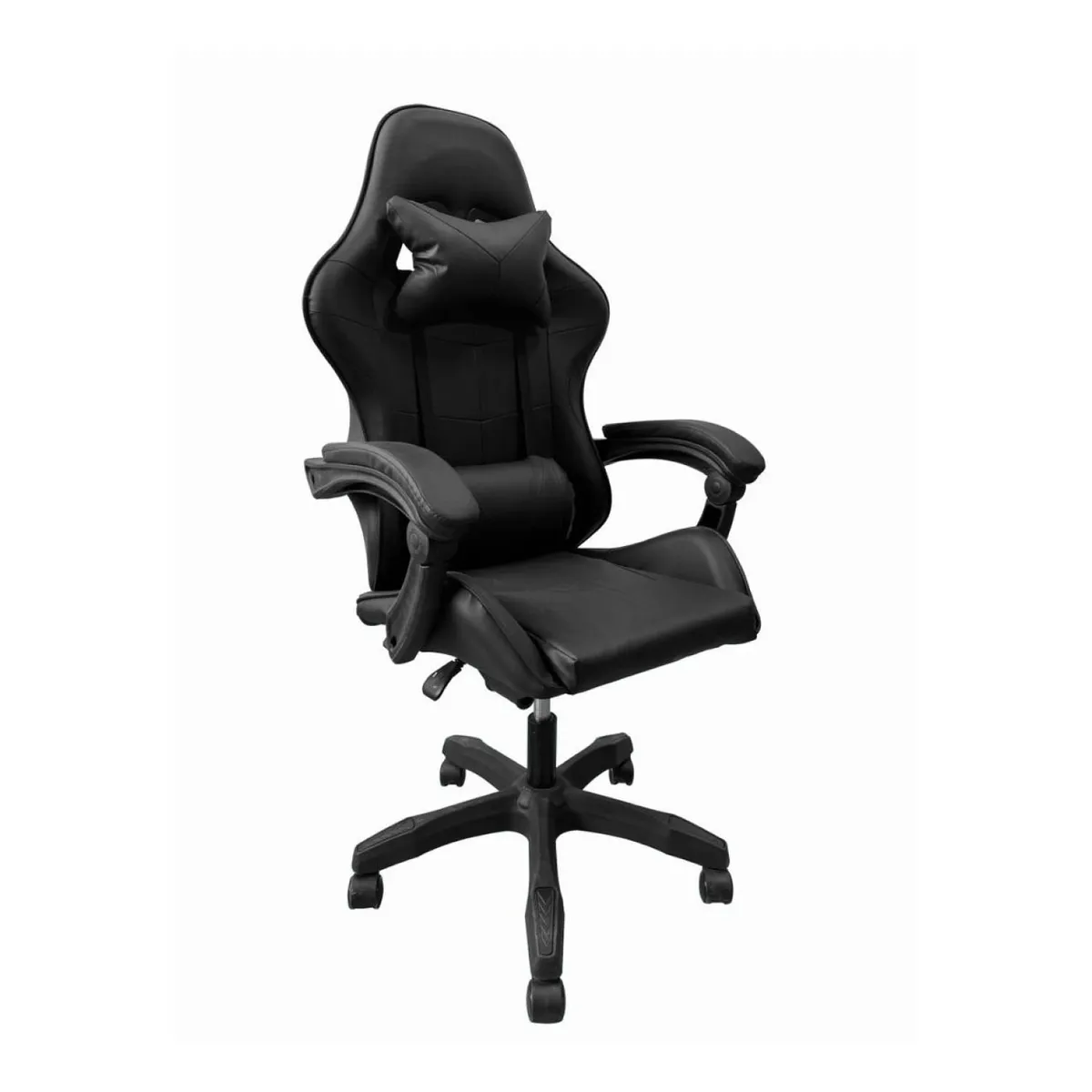 ERGONOMUS - Silla Gamer Ergonómica Ergonomus Reclinable con Cojín Lumbar Negra