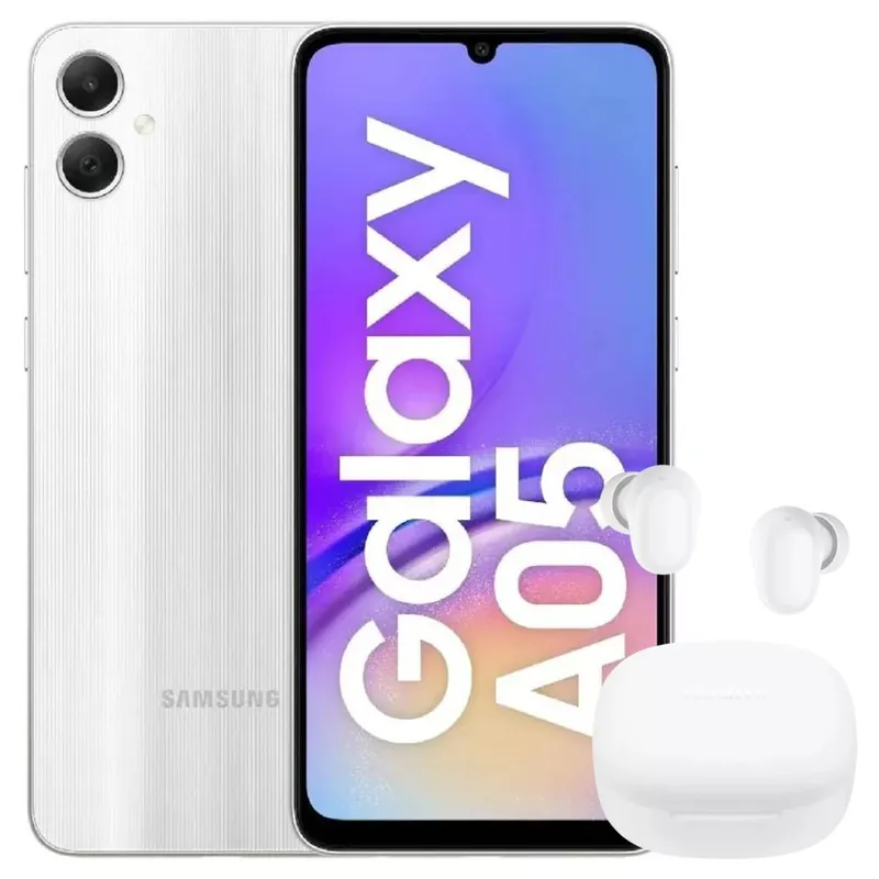 SAMSUNG - Celular Samsung Galaxy A05 128GB /4GB Plt + Buds 6 Play Wht