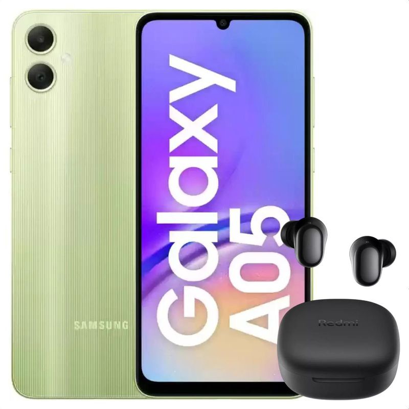 SAMSUNG - Celular Samsung Galaxy A05 128GB /4GB Vrd + Buds 6 Play Blk