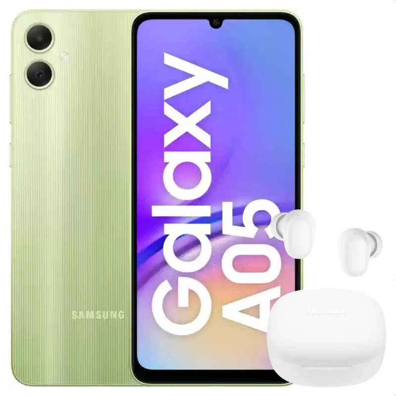SAMSUNG - Celular Samsung Galaxy A05 128GB /4GB Vrd + Buds 6 Play Wht