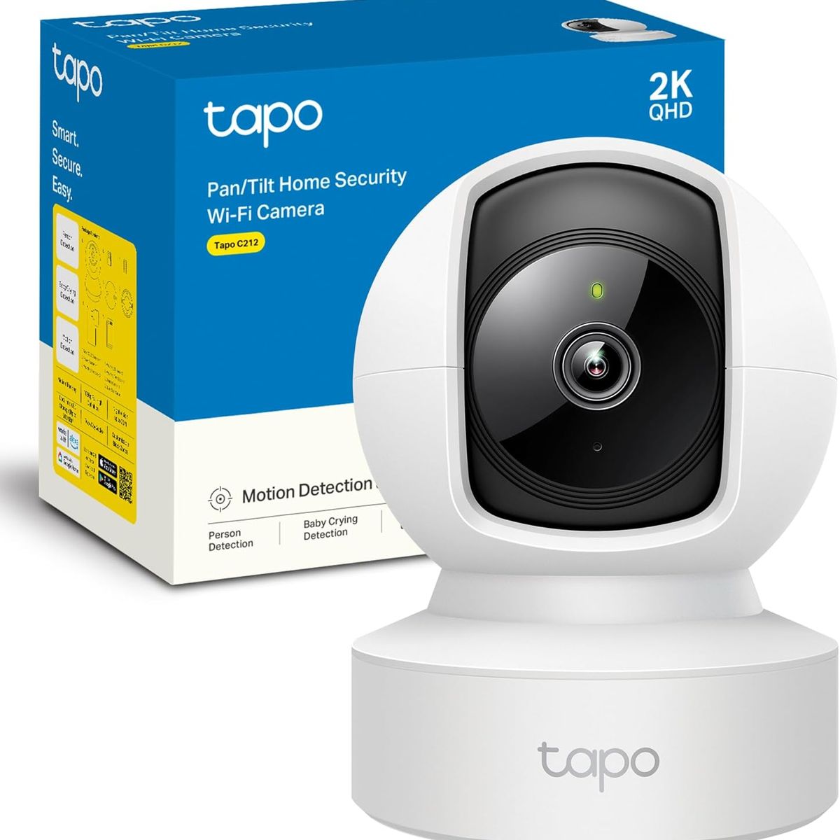 TP LINK - Camara Tapo C212 Tp-Link Wifi Rotatoria