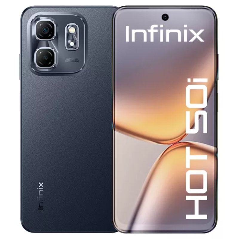 INFINIX - Infinix Hot 50i 256 Gb Rom 4 Gb + 4 Gb Ram Virtual Dual Sim Color Negro