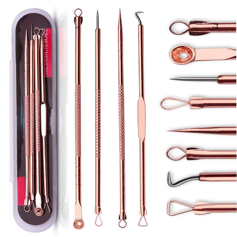 GENERICO - Kit Extractor de Espinillas Y Puntos Negros