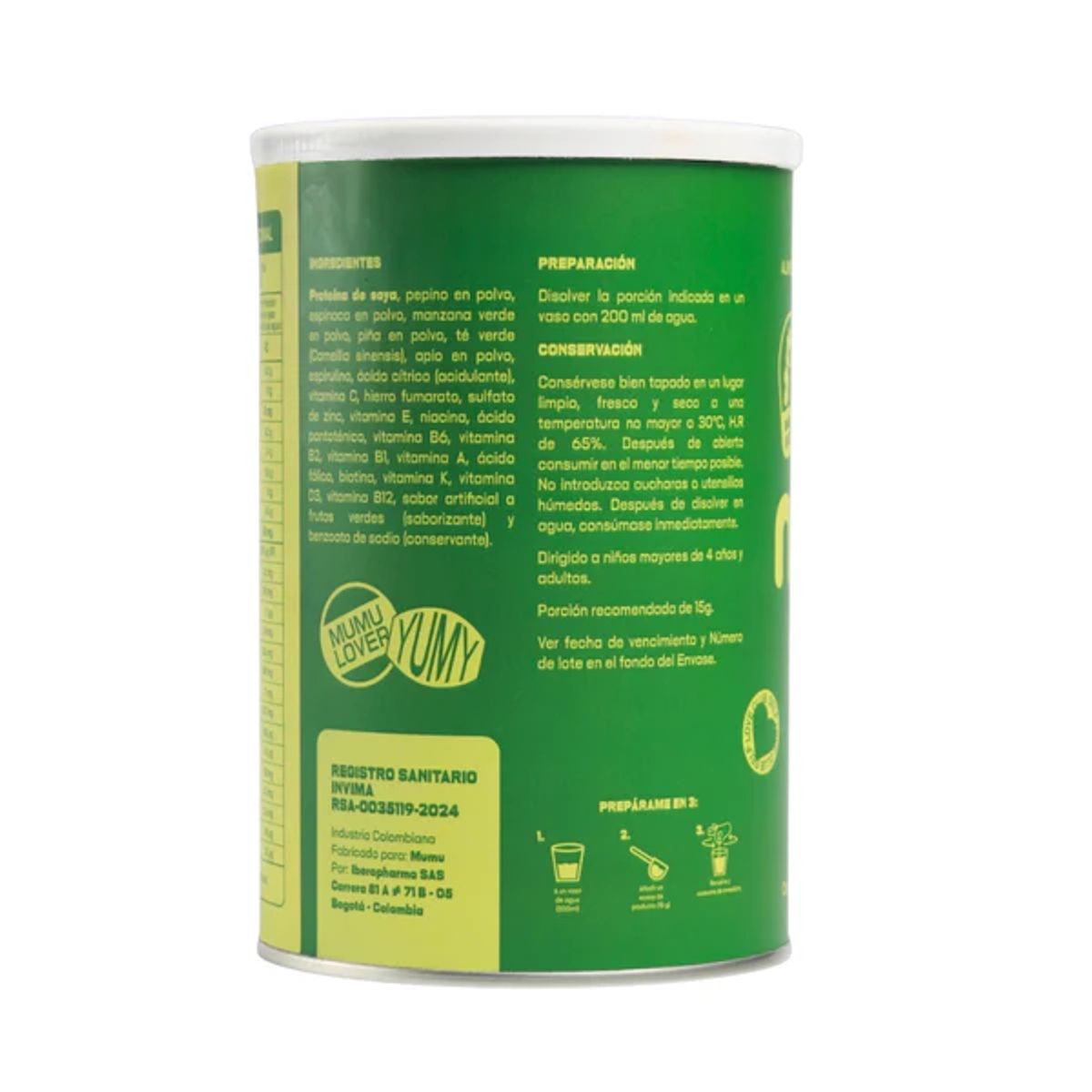 GENERICO - Batido Verde En Polvo - Mumu