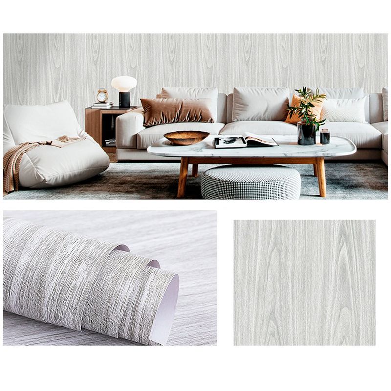 GENERICO - Papel Vinilo Adhesivo De 10 M X 45 Cm Madera Gris
