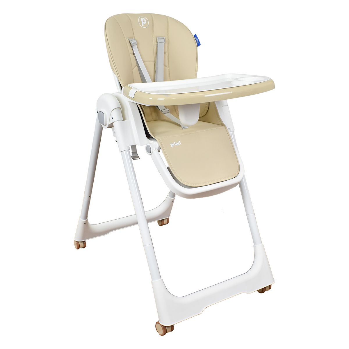 PRIORI - Silla Comedor Bebe Multiposiciones Galaxy Priori Beige