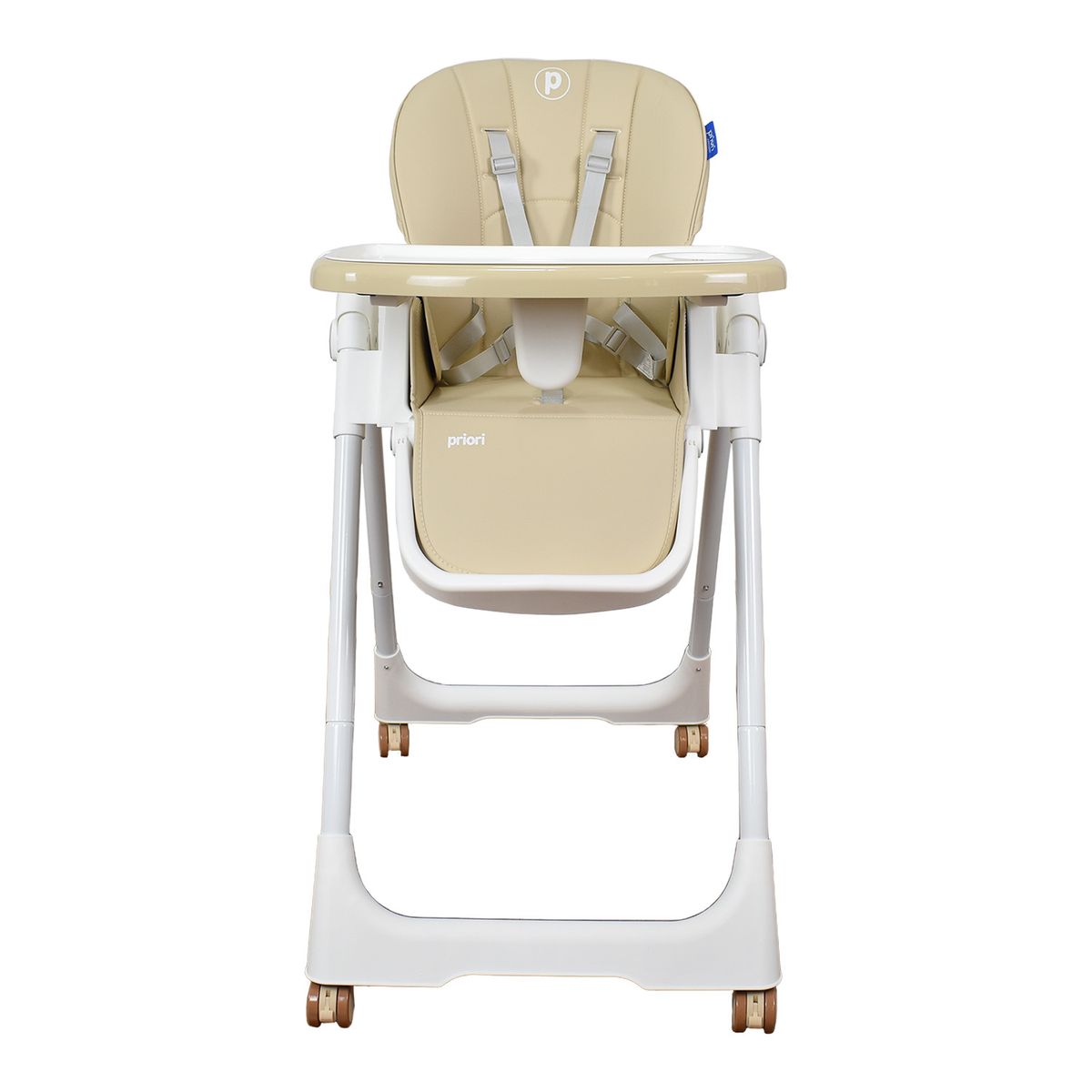 PRIORI - Silla Comedor Bebe Multiposiciones Galaxy Priori Beige