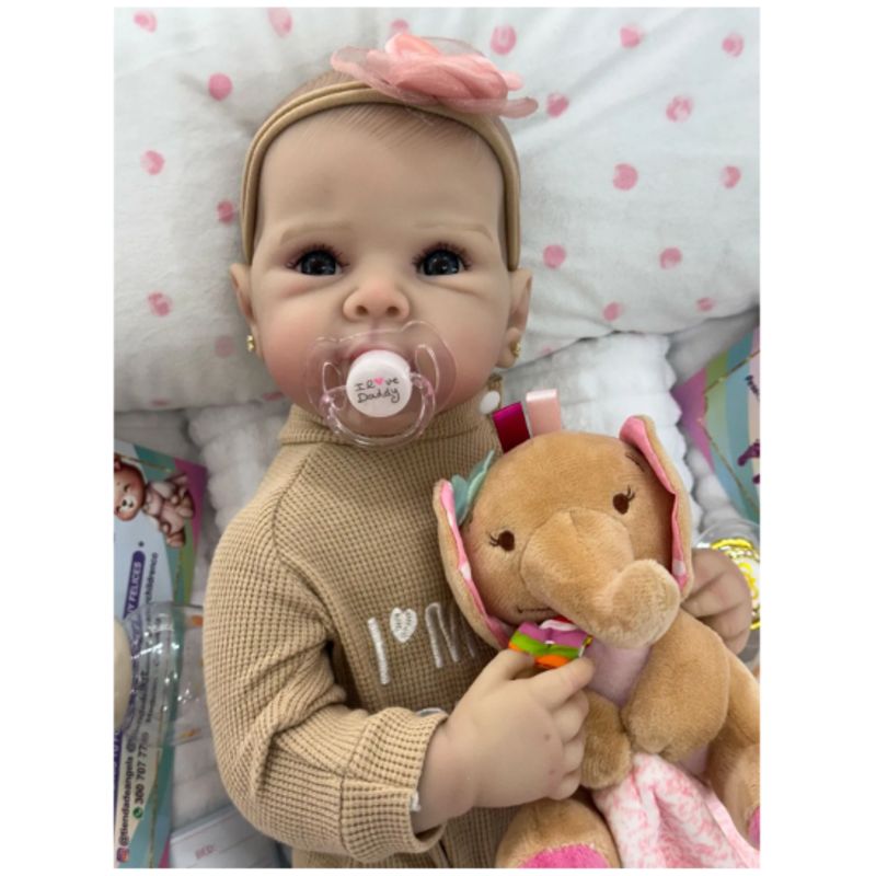 GENERICO - ❤Bebe Reborn❤ Mia ❤ Ropa Beige❤