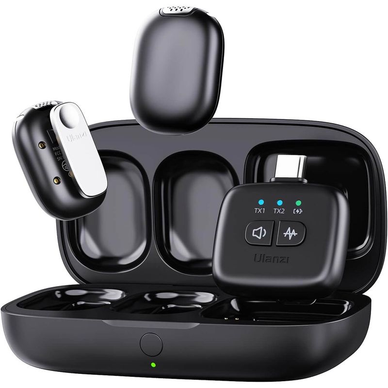 ULANZI - Mini Micrófono inalámbrico para dos personas Ulanzi A30