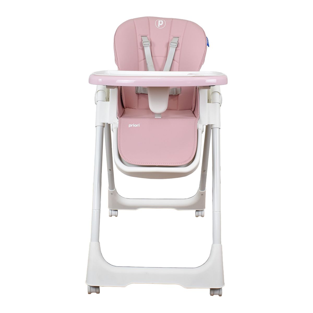 PRIORI - Silla Comedor Bebe Multiposiciones Galaxy Priori Rosa