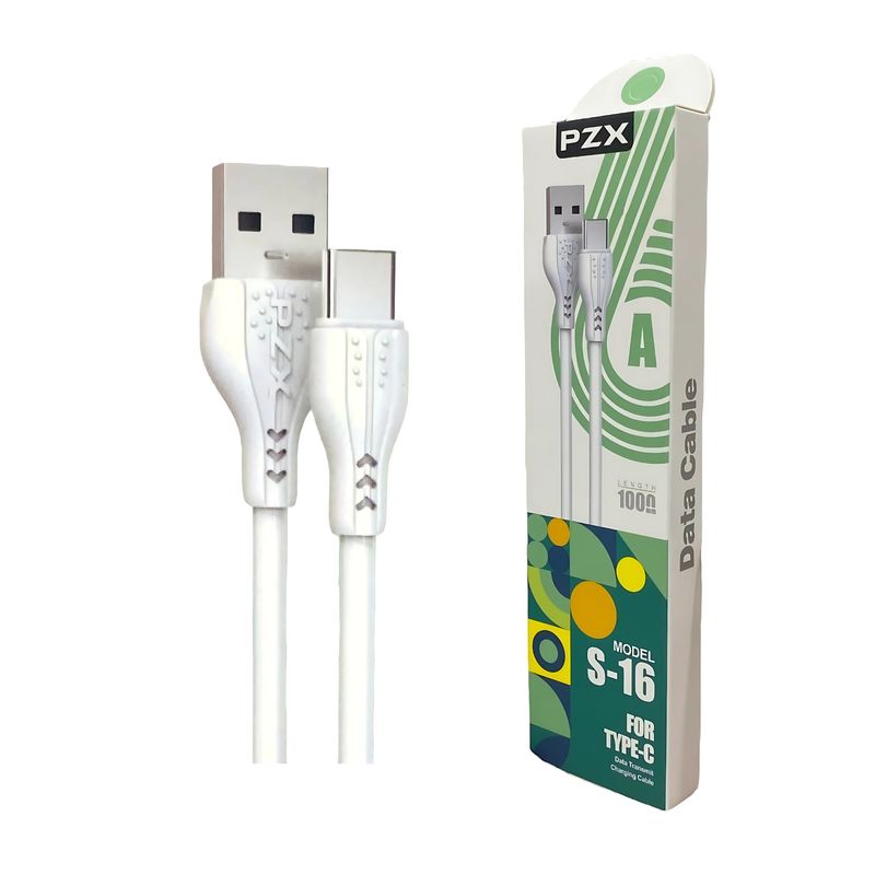 GENERICO - Cable De Carga Y Datos 1 Metro 6a Tipo C Siliconado S-16 Pzx