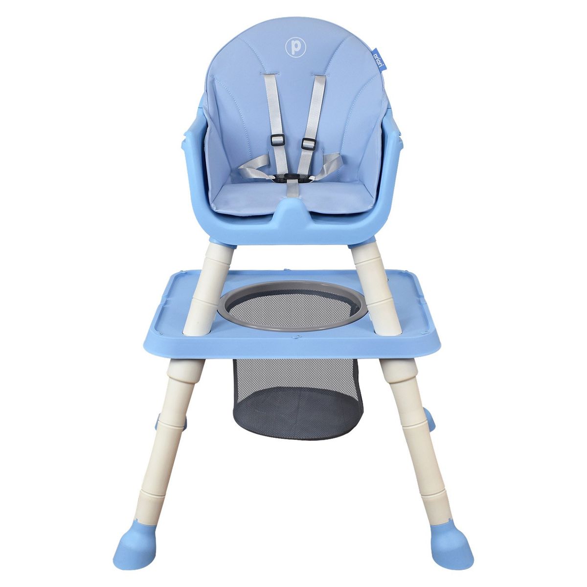 PRIORI - Silla de Comer Multifuncional 3 en 1 Priorí Golden Azul