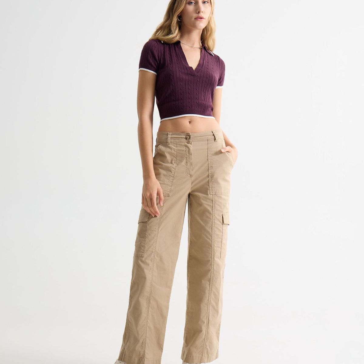 SEVEN SEVEN - Pantalon Para Mujer  Color Arena Marca Seven Seven #28071870