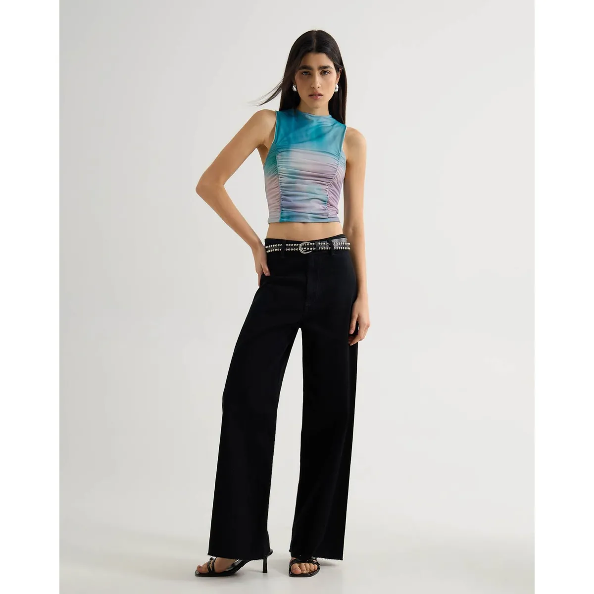 SEVEN SEVEN - Jean Para Mujer Retro Color Negro Marca Seven Seven #28160948