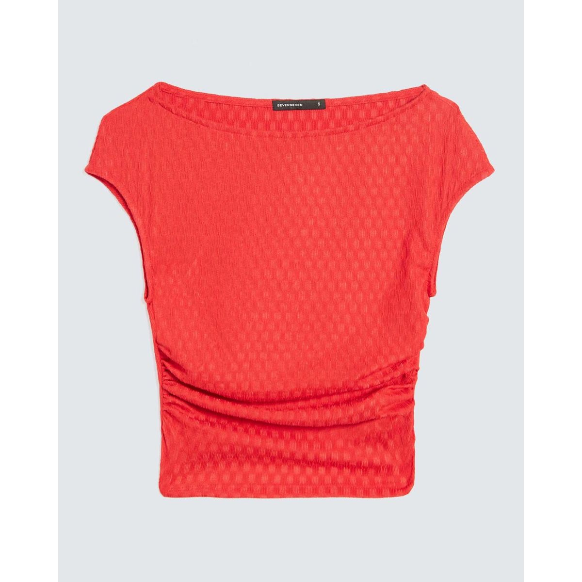 SEVEN SEVEN - Camiseta De Mujer  Color Rojo Marca Seven Seven #28096301