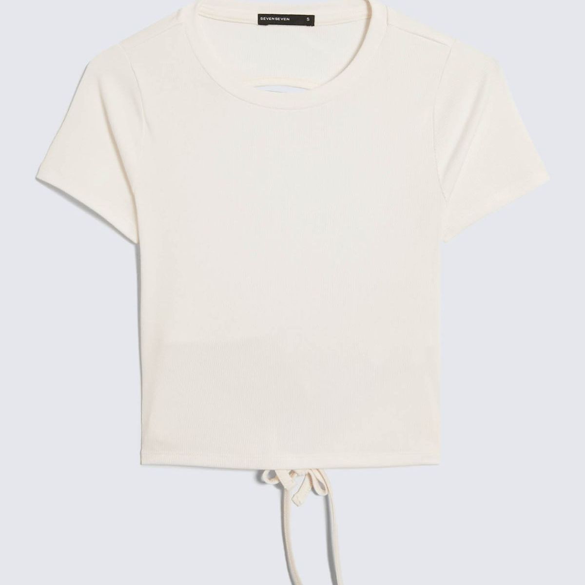 SEVEN SEVEN - Camiseta De Mujer  Color Crudo Marca Seven Seven #28096304