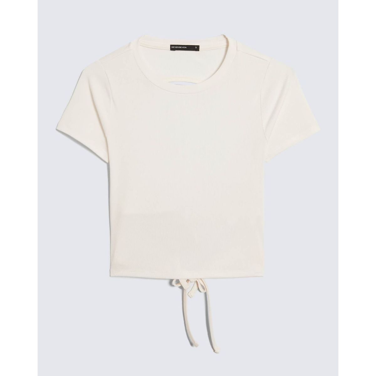 SEVEN SEVEN - Camiseta De Mujer  Color Crudo Marca Seven Seven #28096304