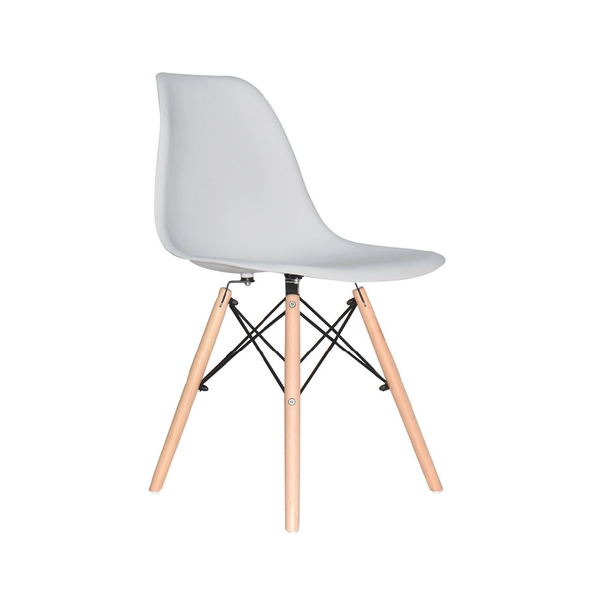 BONNO - Silla Auxiliar Eames Gris Bonno