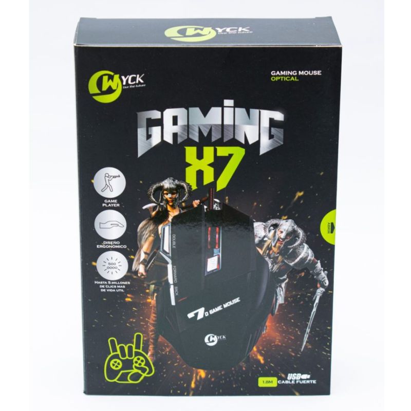 WYCK - MOUSE GAMER WYCK X7 ALÁMBRICO