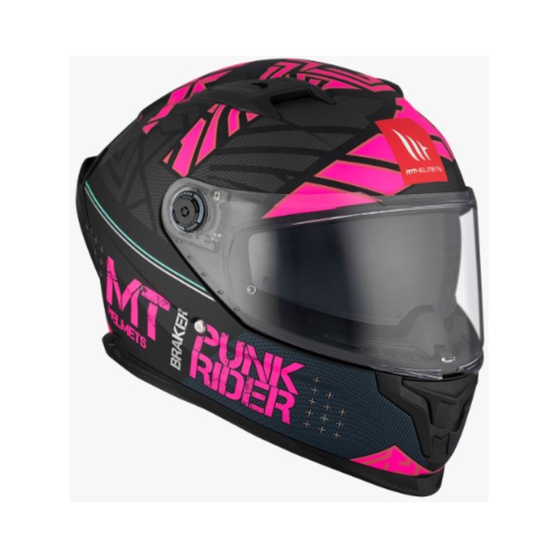 MT HELMETS - CASCO MT HELMETS BRAKER SV PUNK RIDER B8 MATE TALLA M