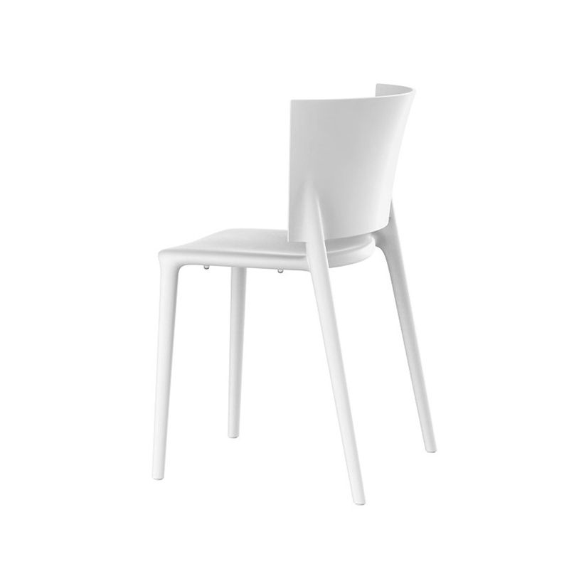 VONDOM - SILLA AFRICA BLANCA VONDOM EN POLIPROPILENO