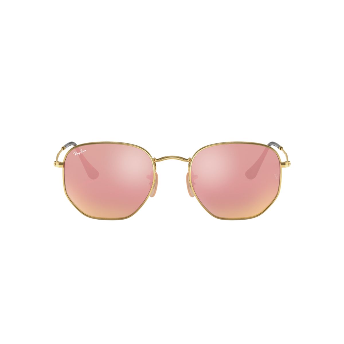 RAY BAN - Gafas de Sol Ray-Ban Hexagonal RB3548 Dorado Hombre y Mujer
