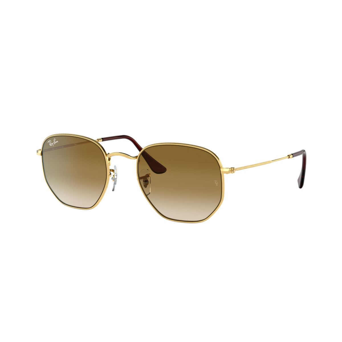 RAY BAN - Gafas de Sol Ray-Ban Hexagonal RB3548 Dorado Hombre y Mujer