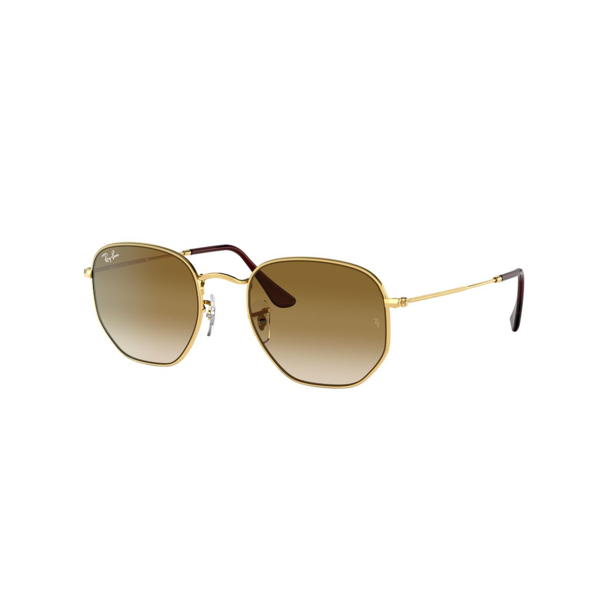 RAY BAN - Gafas de Sol Ray-Ban Hexagonal RB3548 Dorado Hombre y Mujer