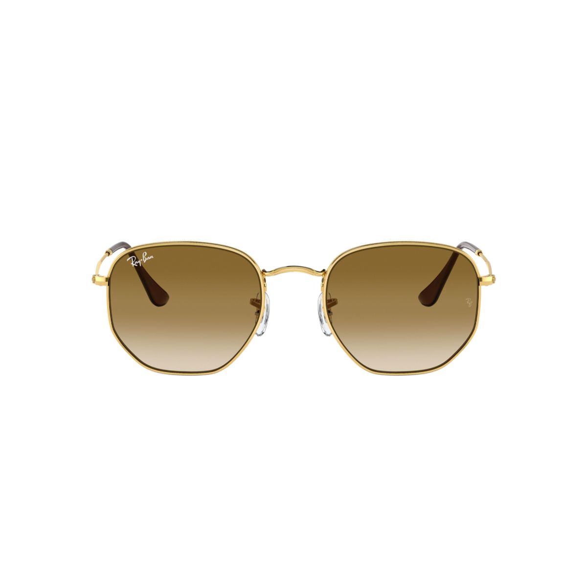 RAY BAN - Gafas de Sol Ray-Ban Hexagonal RB3548 Dorado Hombre y Mujer