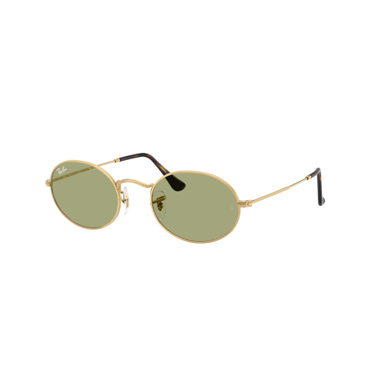 RAY BAN - Gafas de Sol Ray-Ban Oval RB3547 Dorado Hombre y Mujer