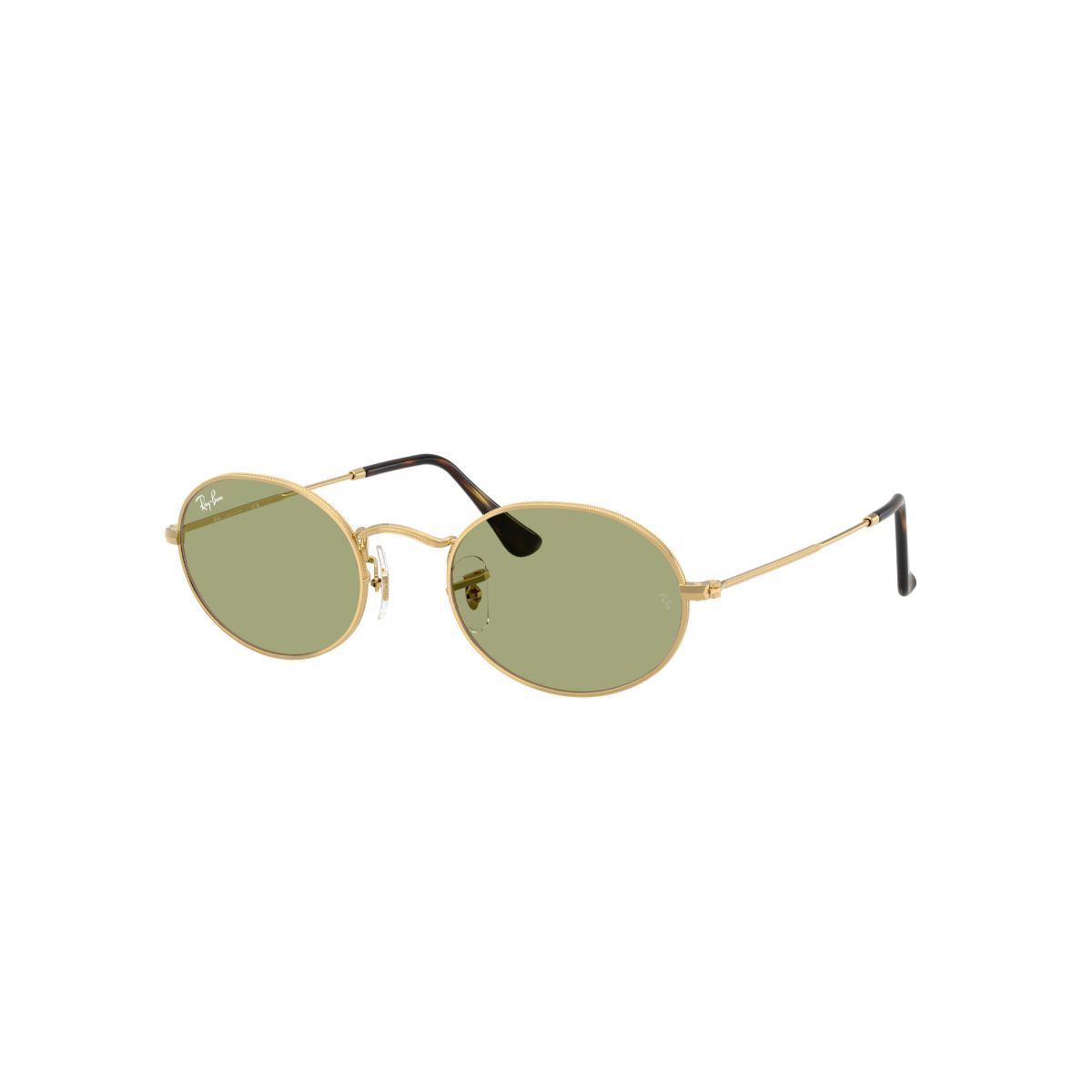 RAY BAN - Gafas de Sol Ray-Ban Oval RB3547 Dorado Hombre y Mujer