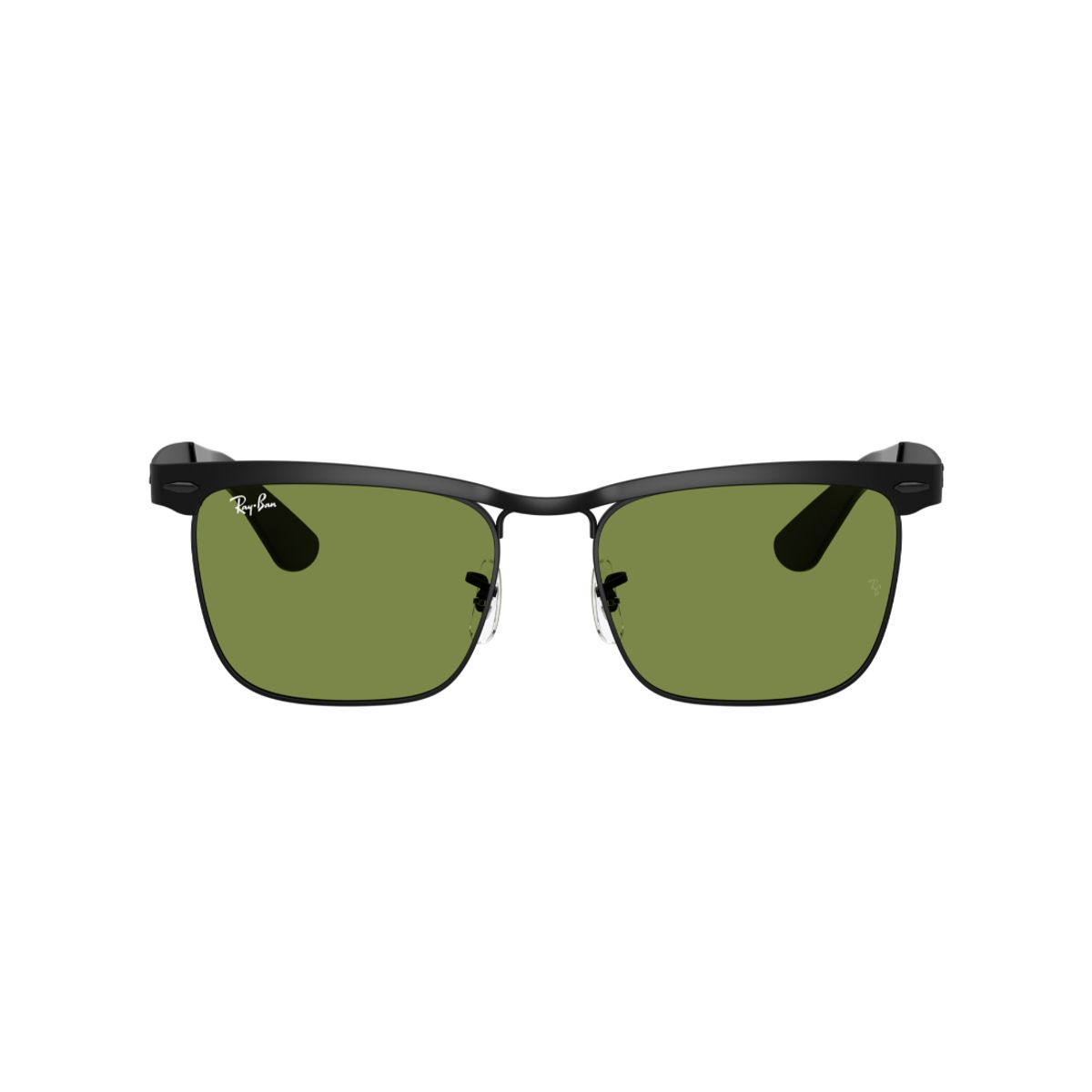 RAY BAN - Gafas de Sol Ray-Ban Wayfarer Deluxe RB3875 Negro Hombre y Mujer