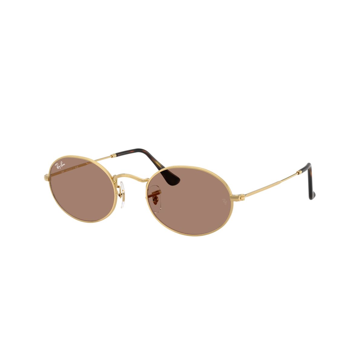 RAY BAN - Gafas de Sol Ray-Ban Oval RB3547 Dorado Hombre y Mujer
