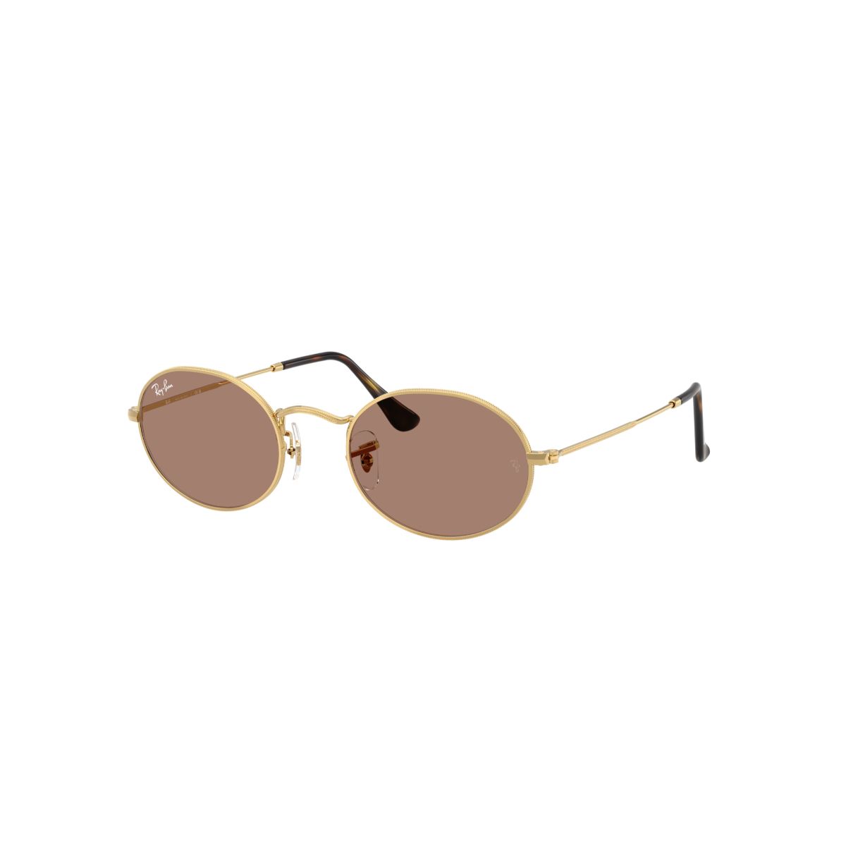 RAY BAN - Gafas de Sol Ray-Ban Oval RB3547 Dorado Hombre y Mujer