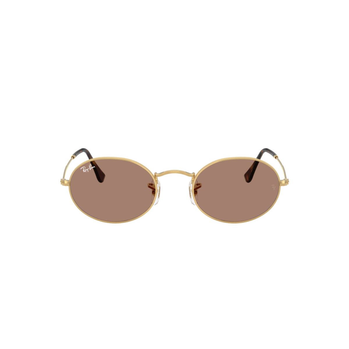 RAY BAN - Gafas de Sol Ray-Ban Oval RB3547 Dorado Hombre y Mujer