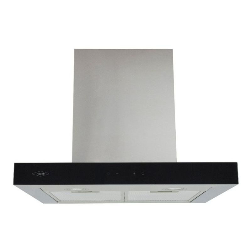HACEB - Campana Península Asaí Inox 90 Cm 3 Velocidades Haceb Color Inoxidable 120v