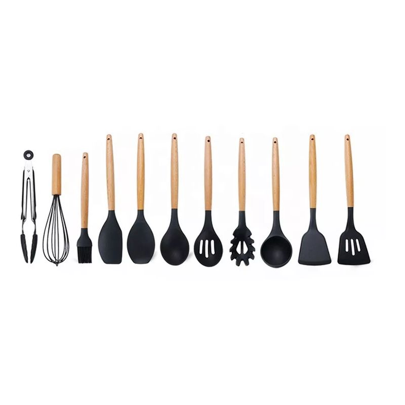 GENERICO - Set de 12 Cucharones de Cocina – Versatilidad y Estilo para tu Hogar