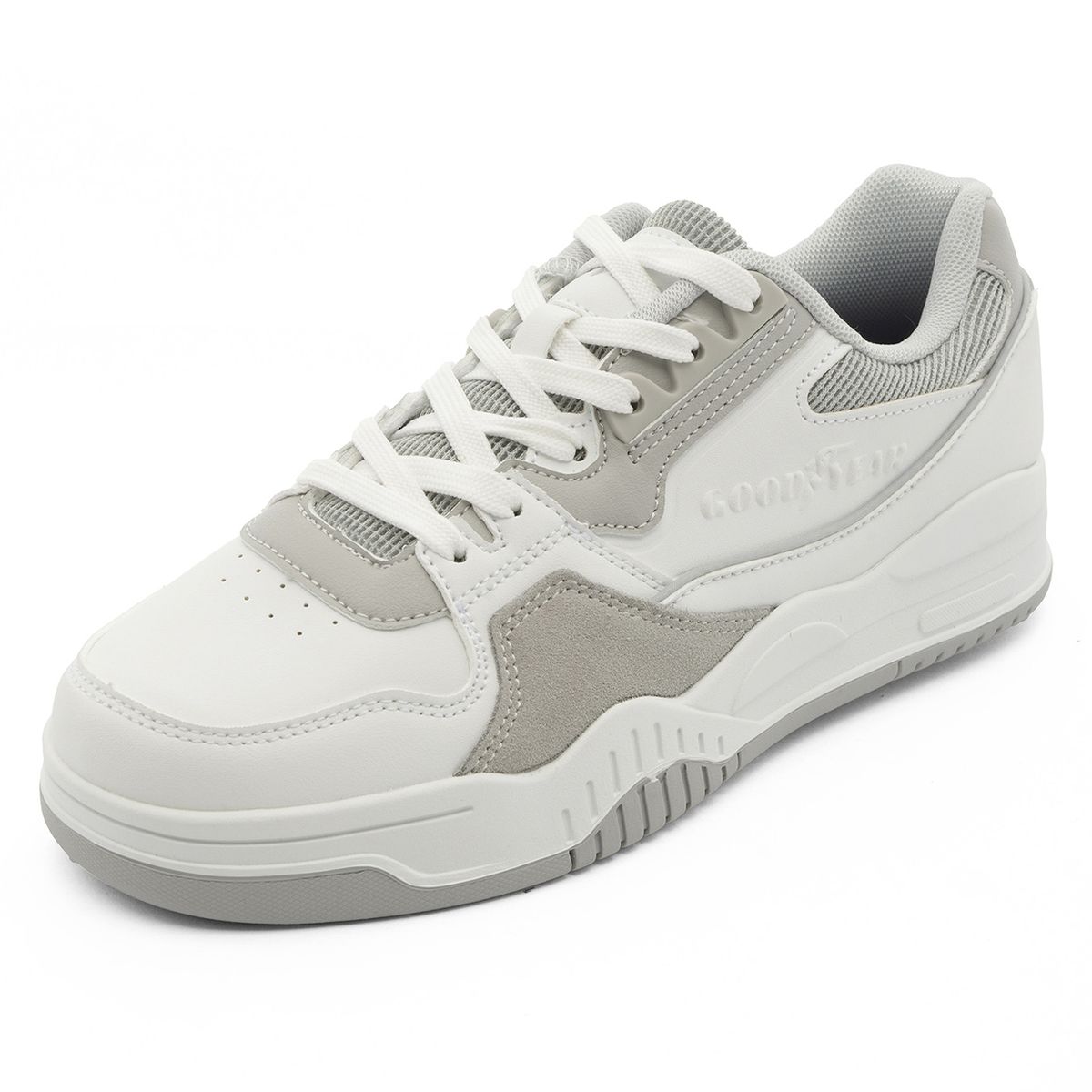 GOODYEAR - Tenis Hombre Goodyear Blanco- Gris LYONS-B