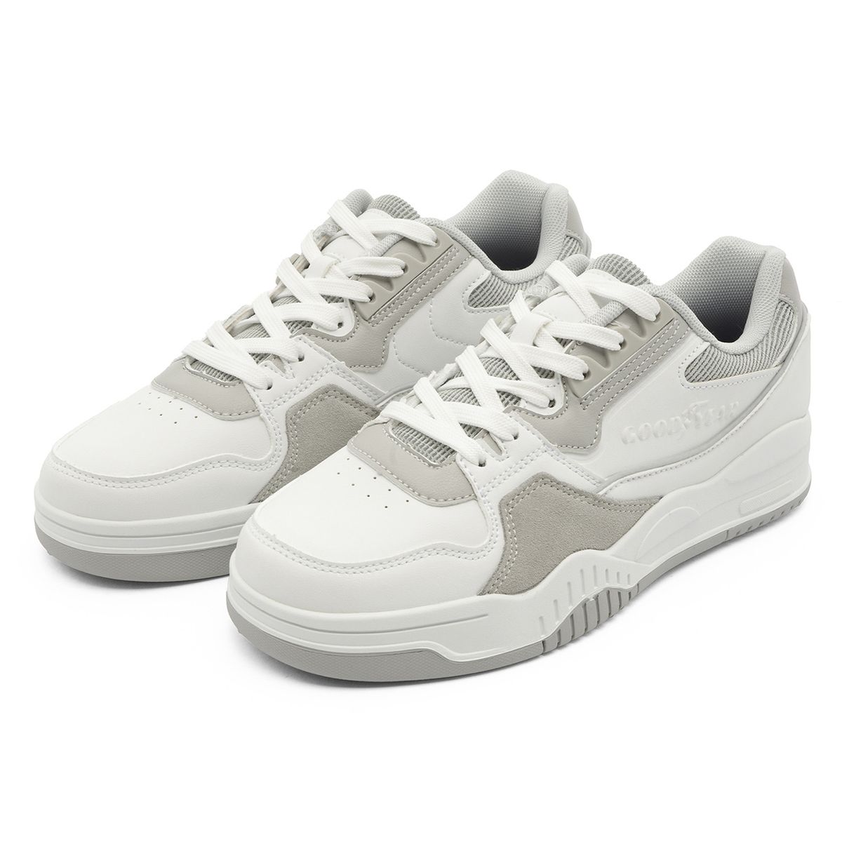 GOODYEAR - Tenis Hombre Goodyear Blanco- Gris LYONS-B