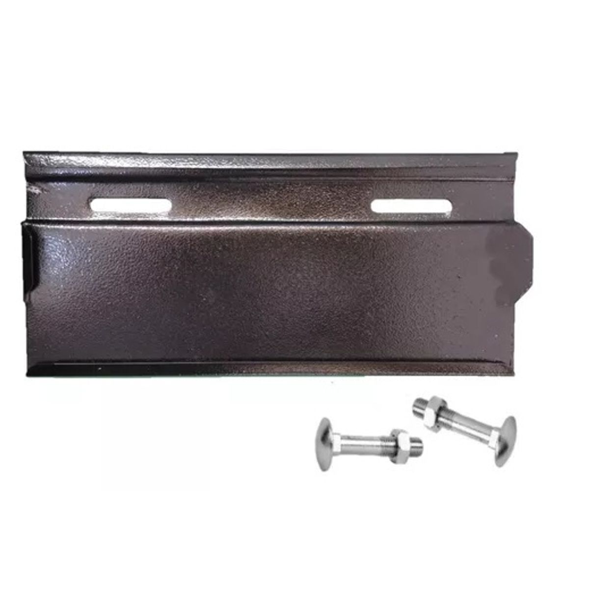 GENERICO - Porta Placas Moto Acero Inox + Tornillos