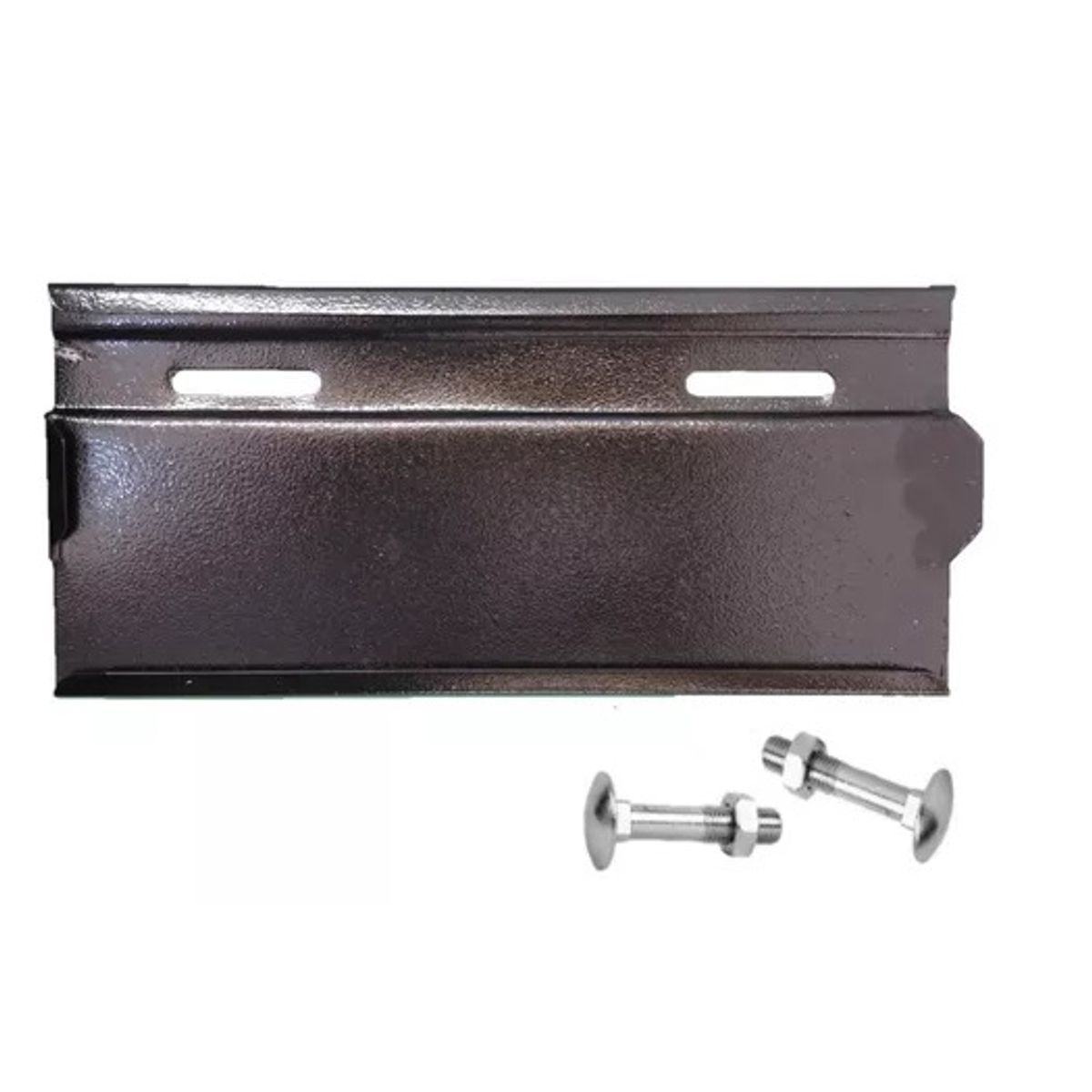 GENERICO - Porta Placas Moto Acero Inox + Tornillos