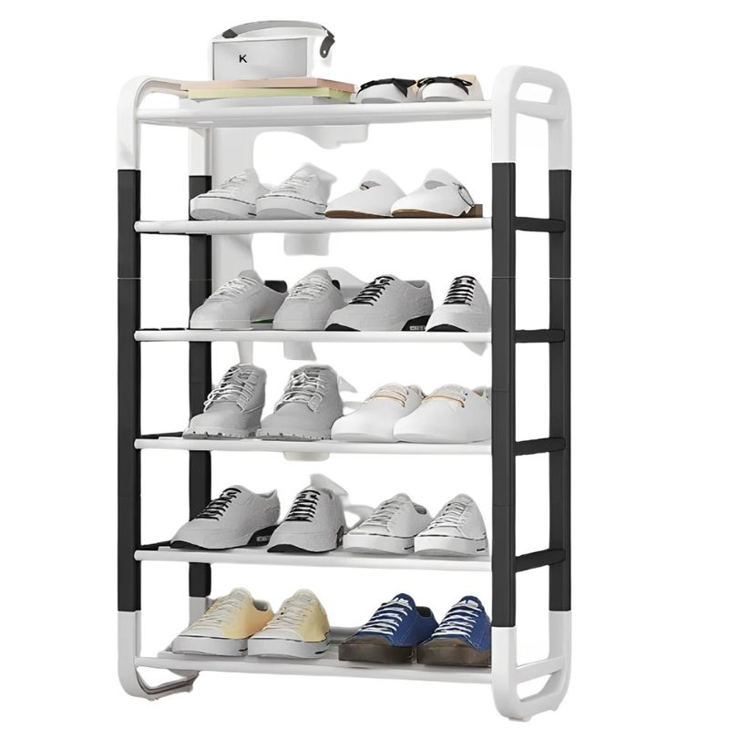 GENERICO - Estante Organizador De Zapatos 5 Niveles Rack Doble Color