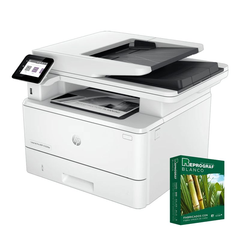 HP - Impresora Hp 4103fdw Laser Multifuncional + RESMA