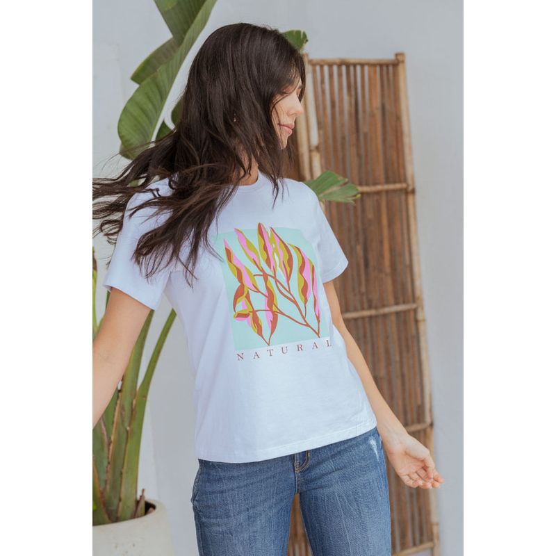 RAGGED - Camiseta natural Blanco Ragged