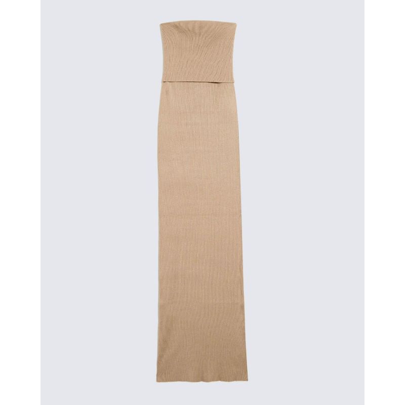 SEVEN SEVEN - Vestido Para Mujer Manga Sisa Color Taupe Marca Seven Seven #28171375