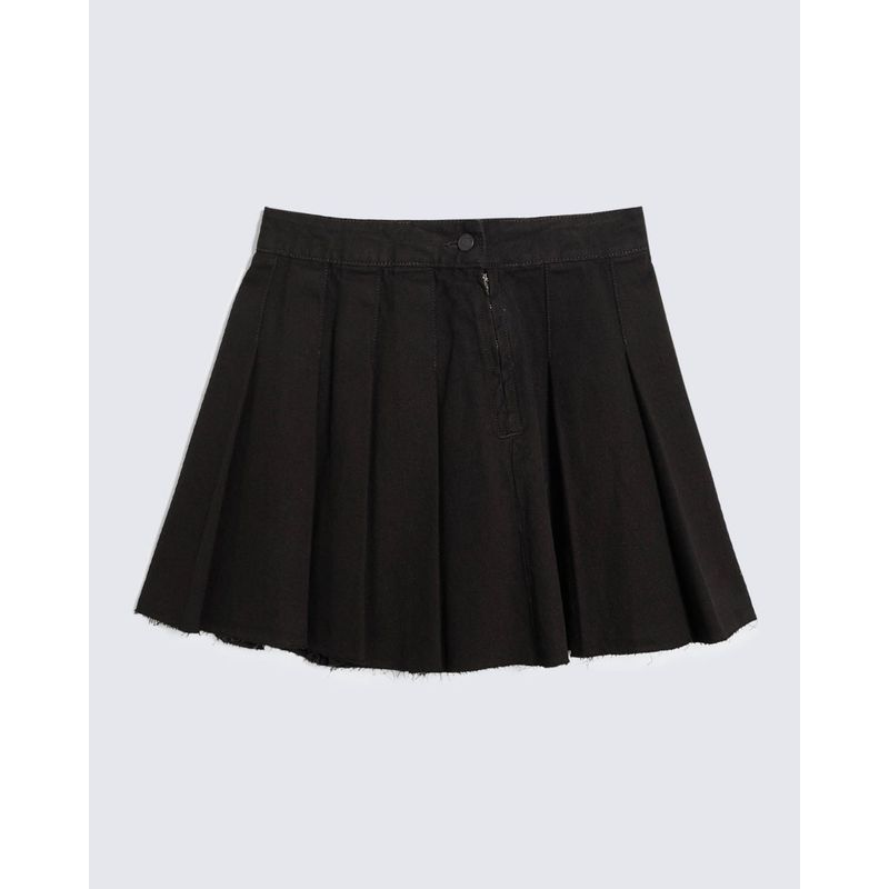 SEVEN SEVEN - Falda Para Mujer Medio Color Negro Marca Seven Seven #28140916