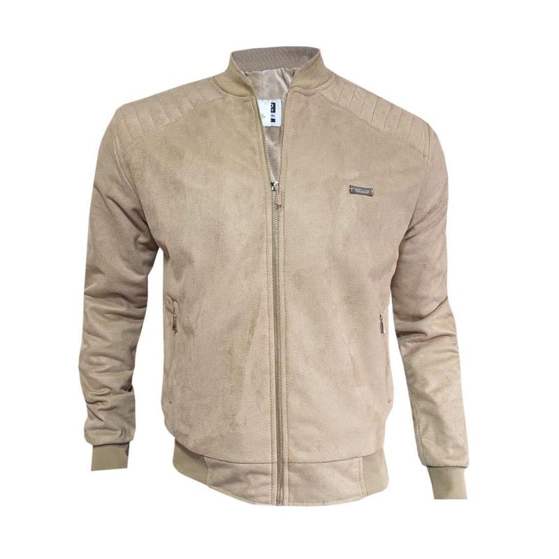 MODA EN CIRCUITO - Chaqueta Beisbolera en Gamuzon para Hombre