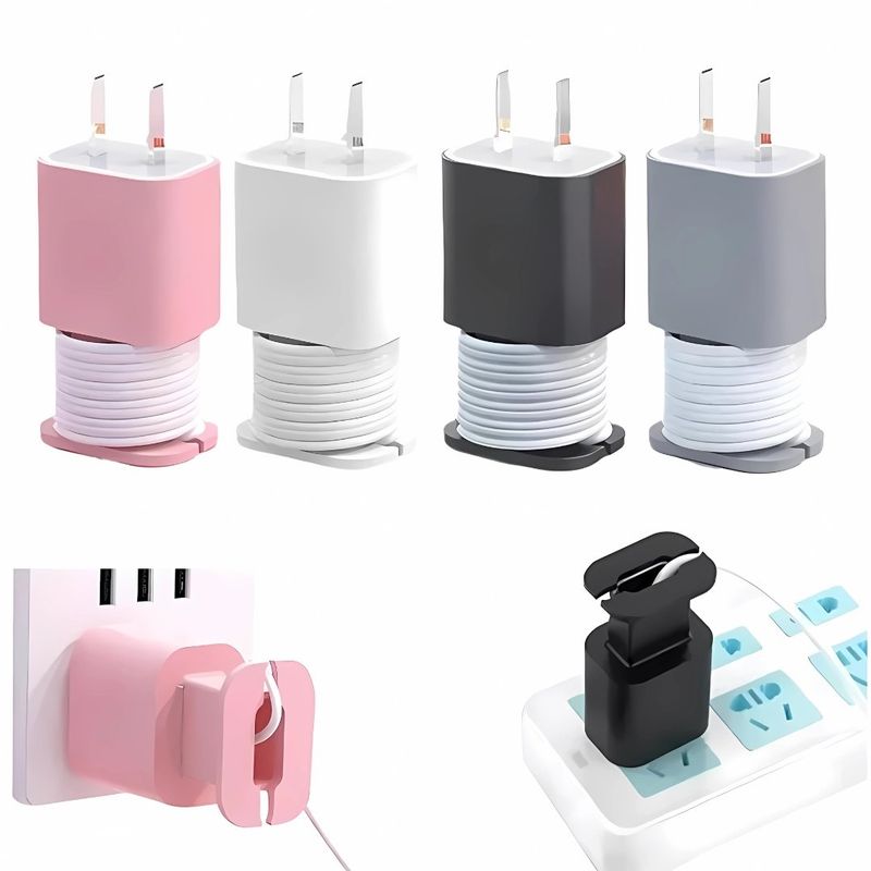 GENERICO - Protector Funda Para Cargador Organizador Cable iPhone 20w